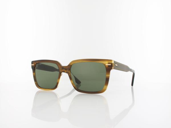Calvin Klein CK22535S 317 55 striped olive / green