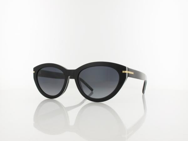 Boss BOSS 1779/S P56/9O 55 black white black / dark grey shaded
